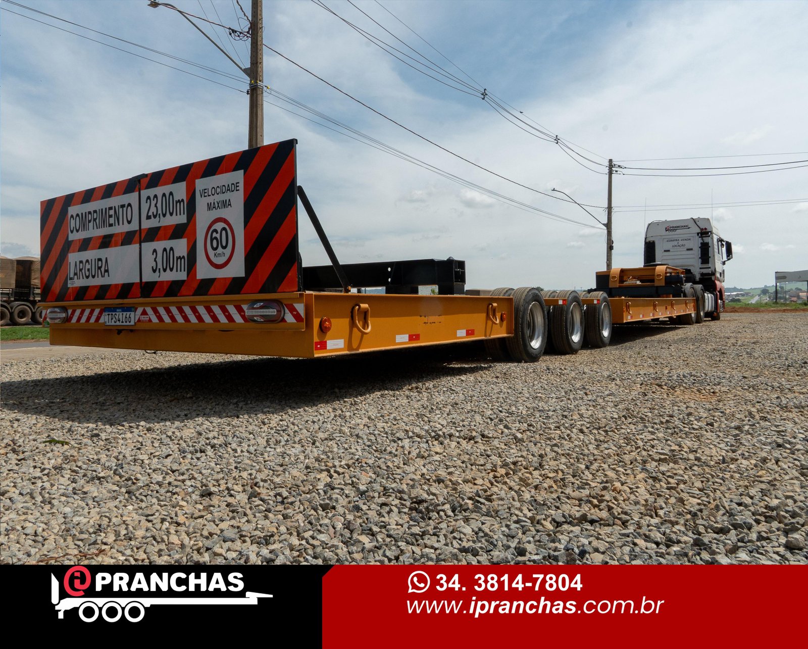 Prancha Carrega Tudo Rebaixada Largatixa 2025 Zero